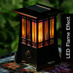PIC Solar Flame Effect Patio Lantern Bug Zapper, ½ Acre Coverage, 1 Pack