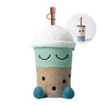 Asobu Fuzzie Plush Covered Straw Tumbler, 12oz Insulated Reusable Cup with Strap, Adorable Bedside & Travel Bottle for Adults, Teens, Kids 8 Cute Characters Sip Snuggle Smile