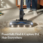Bissell PowerClean FurGuard 280W Self-Standing Cordless Vacuum, 4039 | Self-cleaning brush roll; wall mount; removable battery; upholstery tool; 280W strong suction