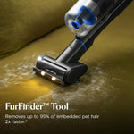 Bissell PowerClean FurGuard 280W Self-Standing Cordless Vacuum, 4039 | Self-cleaning brush roll; wall mount; removable battery; upholstery tool; 280W strong suction