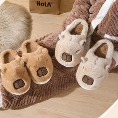 Cute Capybara Slippers | Soft Cozy Indoor Slides