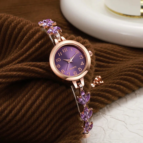 RoyalLuxe™ Purple Princess Watch 👑💜 Timeless Royal Charm