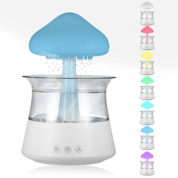 Rain Cloud Humidifier | 4-in-1 Aromatherapy Diffuser with Drip Effect