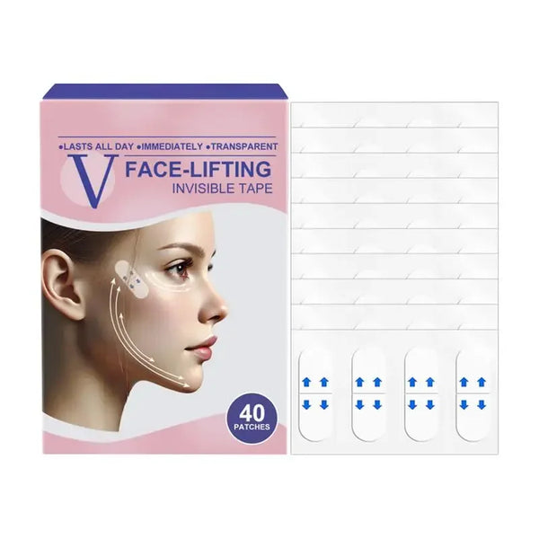 VLift™ Invisible Face Lifting Tape — Instant Jawline & Neck Lift