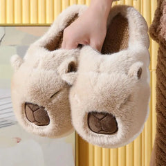 Cute Capybara Slippers | Soft Cozy Indoor Slides