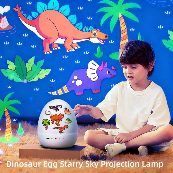 DinoGlow™ Egg Projector 🦖✨ — Magical Night Sky for Kids